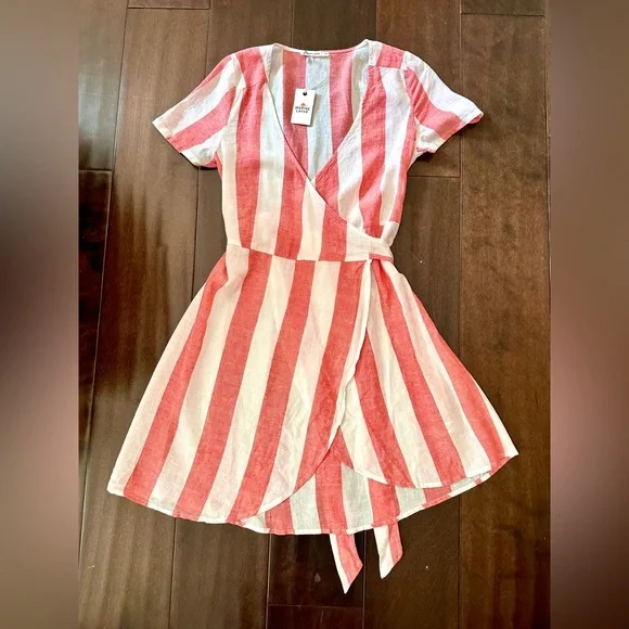 NWT Marine Layer Frances Wrap Dress - Picture 6 of 12